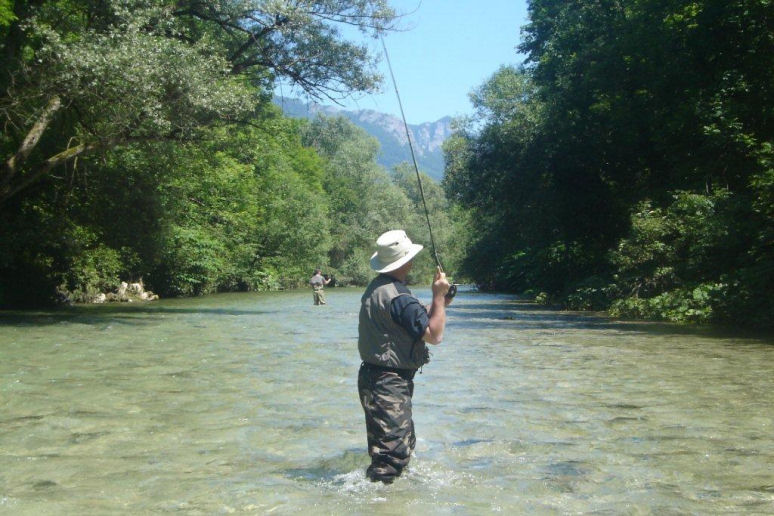 peche truite guiers savoie isere